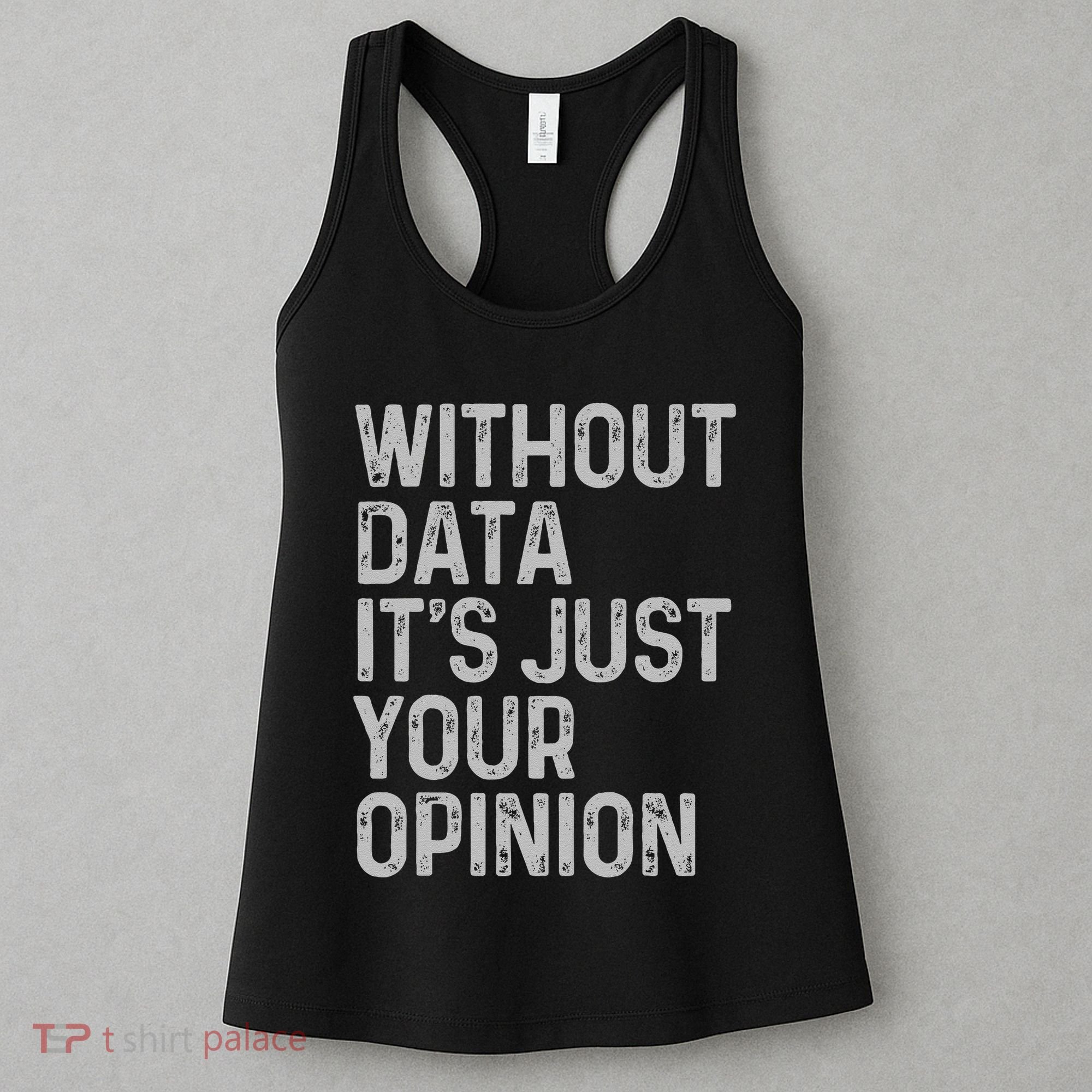 Data Analyst Statistic Statistician Funny Data Engineer Nerd Women's Tank Top