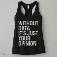 Data Analyst Statistic Statistician Funny Data Engineer Nerd Women's Tank Top thumb 3