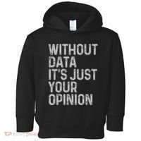 Data Analyst Statistic Statistician Funny Data Engineer Nerd Toddler Hoodie thumb 0