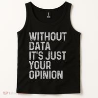 Data Analyst Statistic Statistician Funny Data Engineer Nerd Tank Top thumb 2