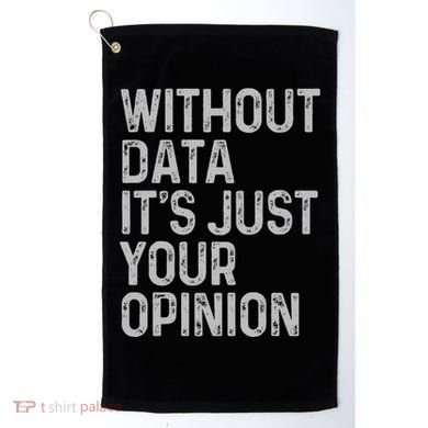 Data Analyst Statistic Statistician Funny Data Engineer Nerd Golf Towel