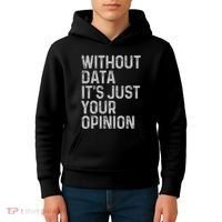 Data Analyst Statistic Statistician Funny Data Engineer Nerd Kids Hoodie thumb 4