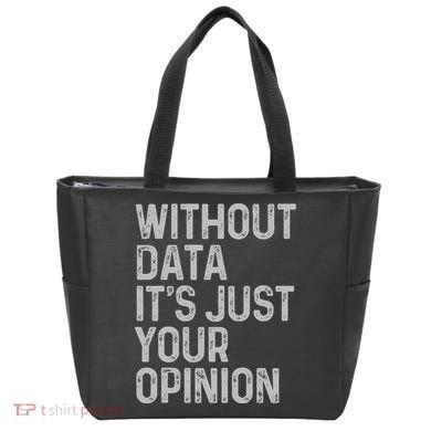 Data Analyst Statistic Statistician Funny Data Engineer Nerd Tote Bag