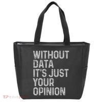 Data Analyst Statistic Statistician Funny Data Engineer Nerd Tote Bag thumb 0