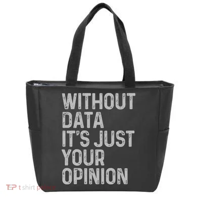 Data Analyst Statistic Statistician Funny Data Engineer Nerd Tote Bag
