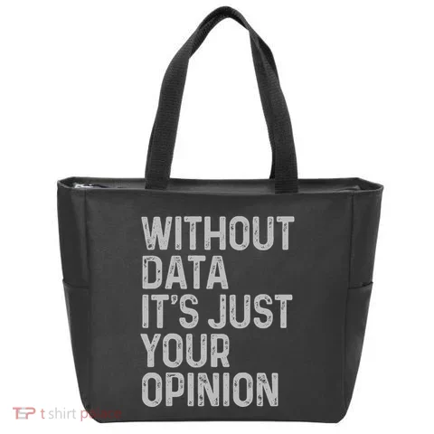 Data Analyst Statistic Statistician Funny Data Engineer Nerd Tote Bag in the selected color