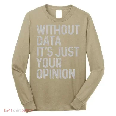 Data Analyst Statistic Statistician Funny Data Engineer Nerd Long Sleeve Shirt
