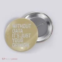 Data Analyst Statistic Statistician Funny Data Engineer Nerd Button thumb 0