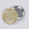 Data Analyst Statistic Statistician Funny Data Engineer Nerd Button