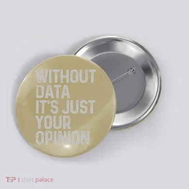 Data Analyst Statistic Statistician Funny Data Engineer Nerd Button
