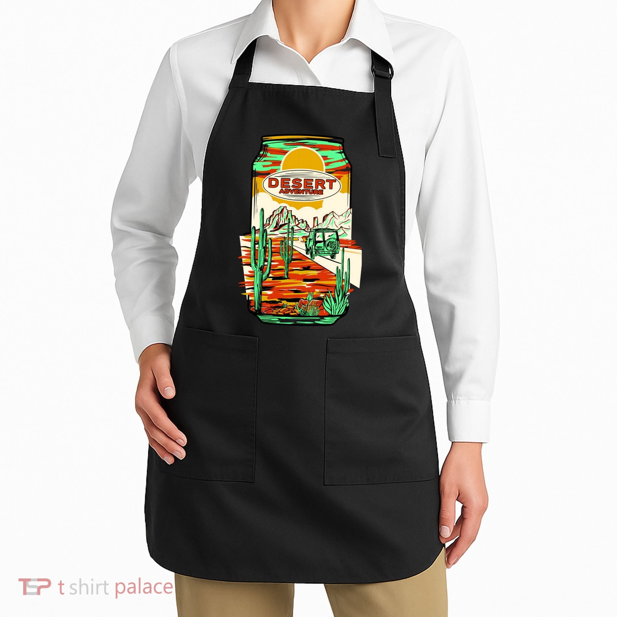 Desert Adventure Soda Can Apron