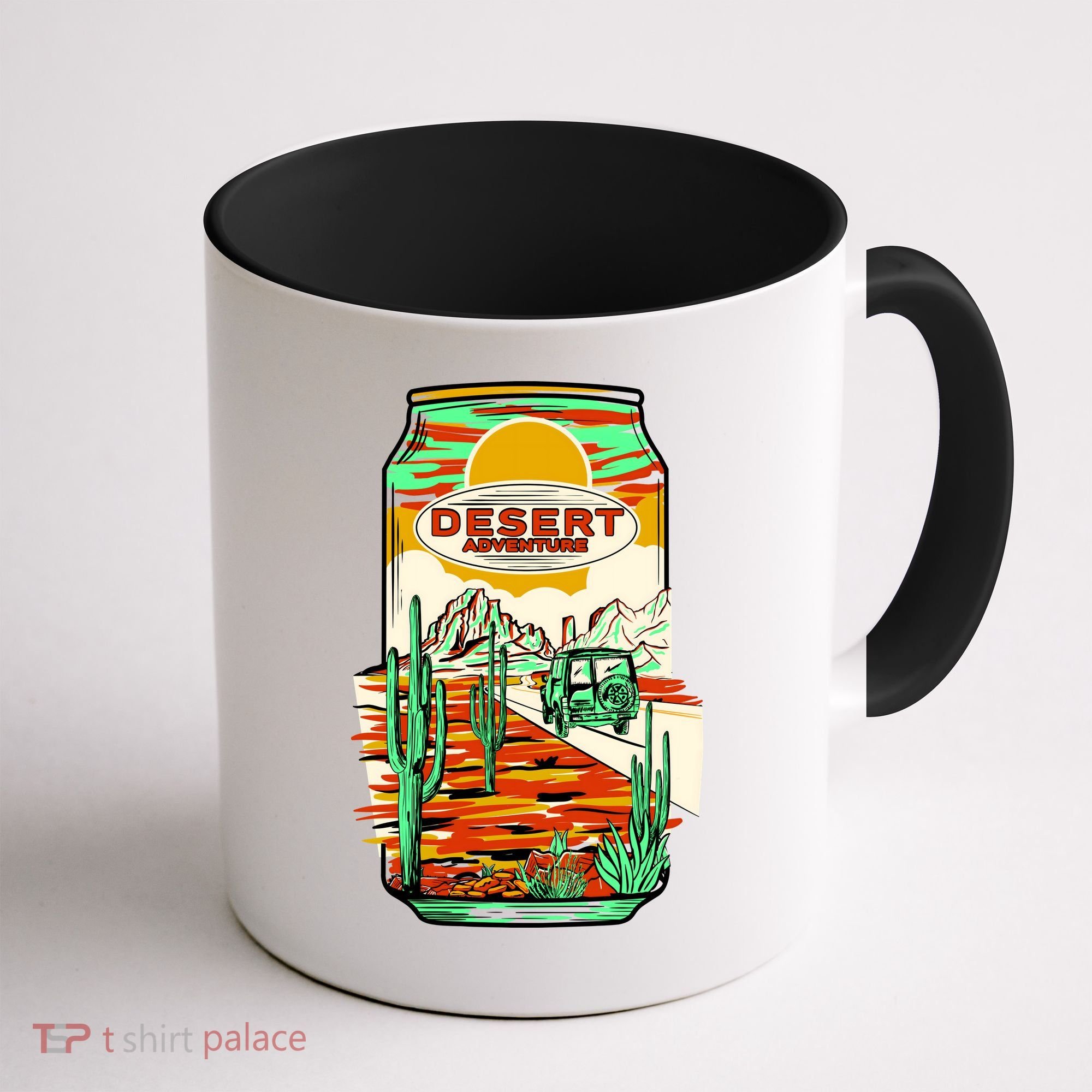 Desert Adventure Soda Can Coffee Mug