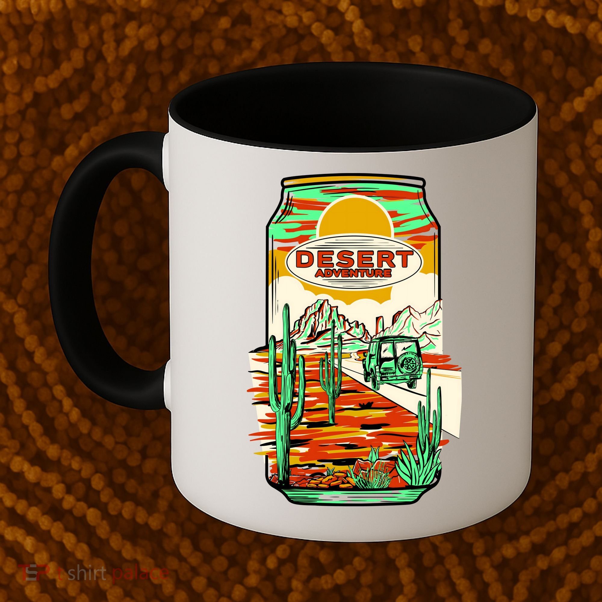 Desert Adventure Soda Can Coffee Mug