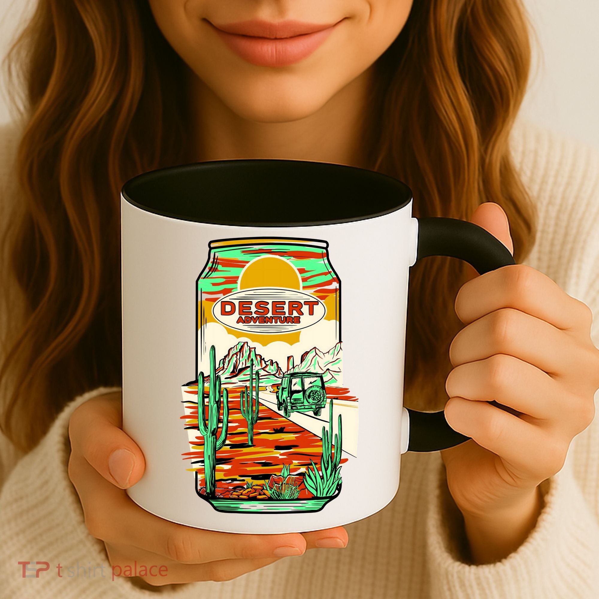 Desert Adventure Soda Can Coffee Mug