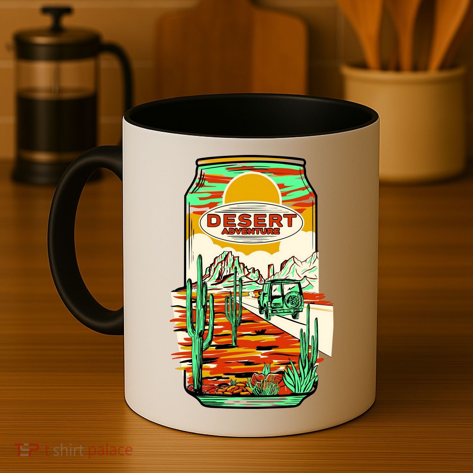 Desert Adventure Soda Can Coffee Mug