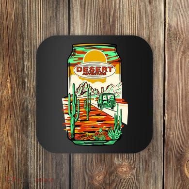 Desert Adventure Soda Can Coaster