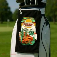 Desert Adventure Soda Can Golf Towel thumb 2