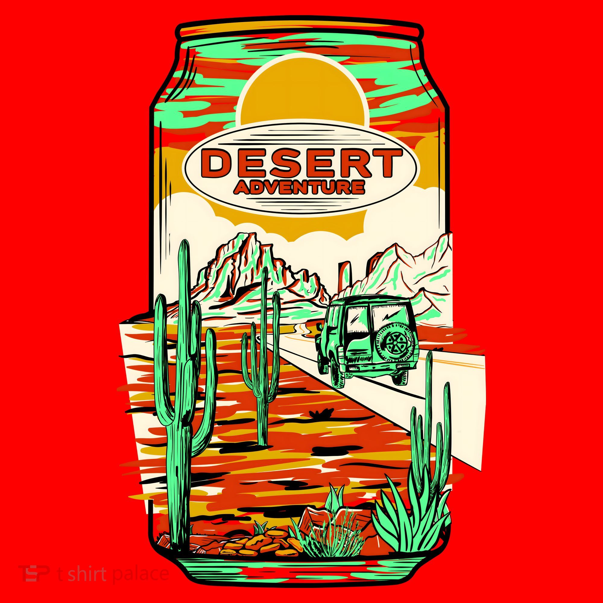 Desert Adventure Soda Can Santa Hat