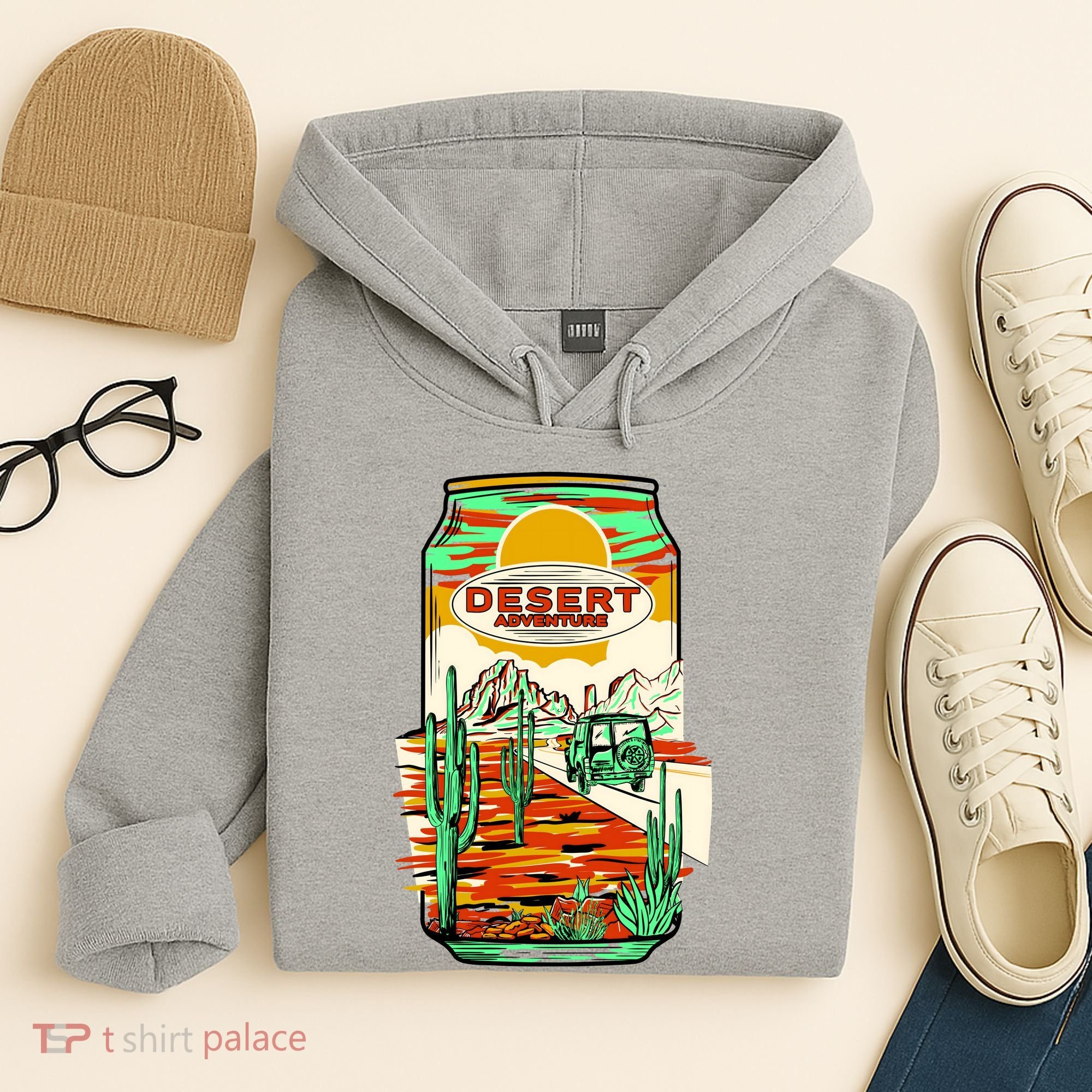 Desert Adventure Soda Can Hoodie