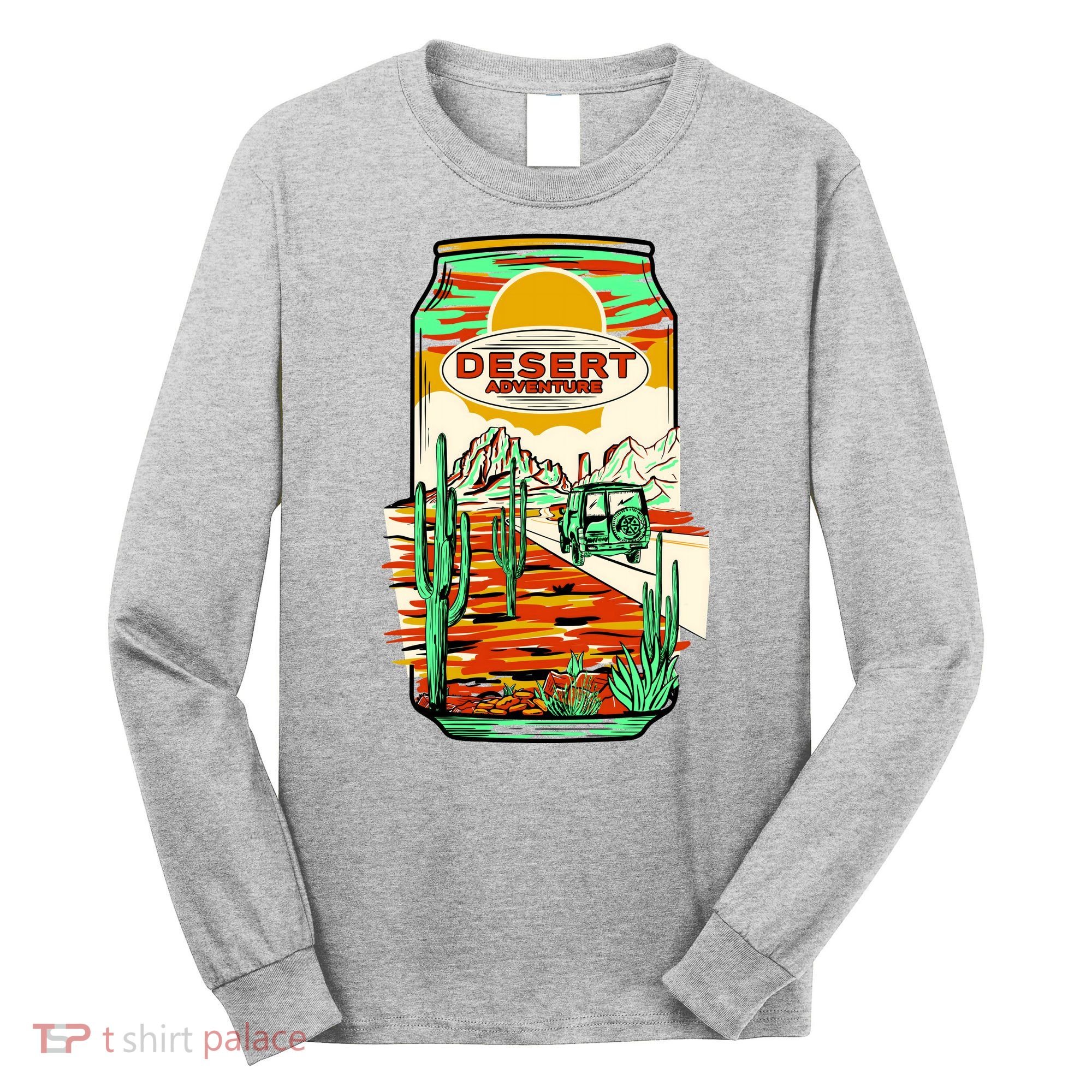 Desert Adventure Soda Can Long Sleeve Shirt