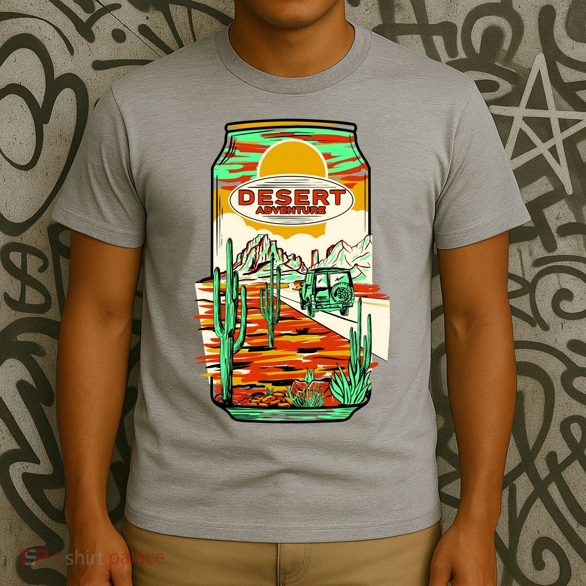 Desert Adventure Soda Can T-Shirt