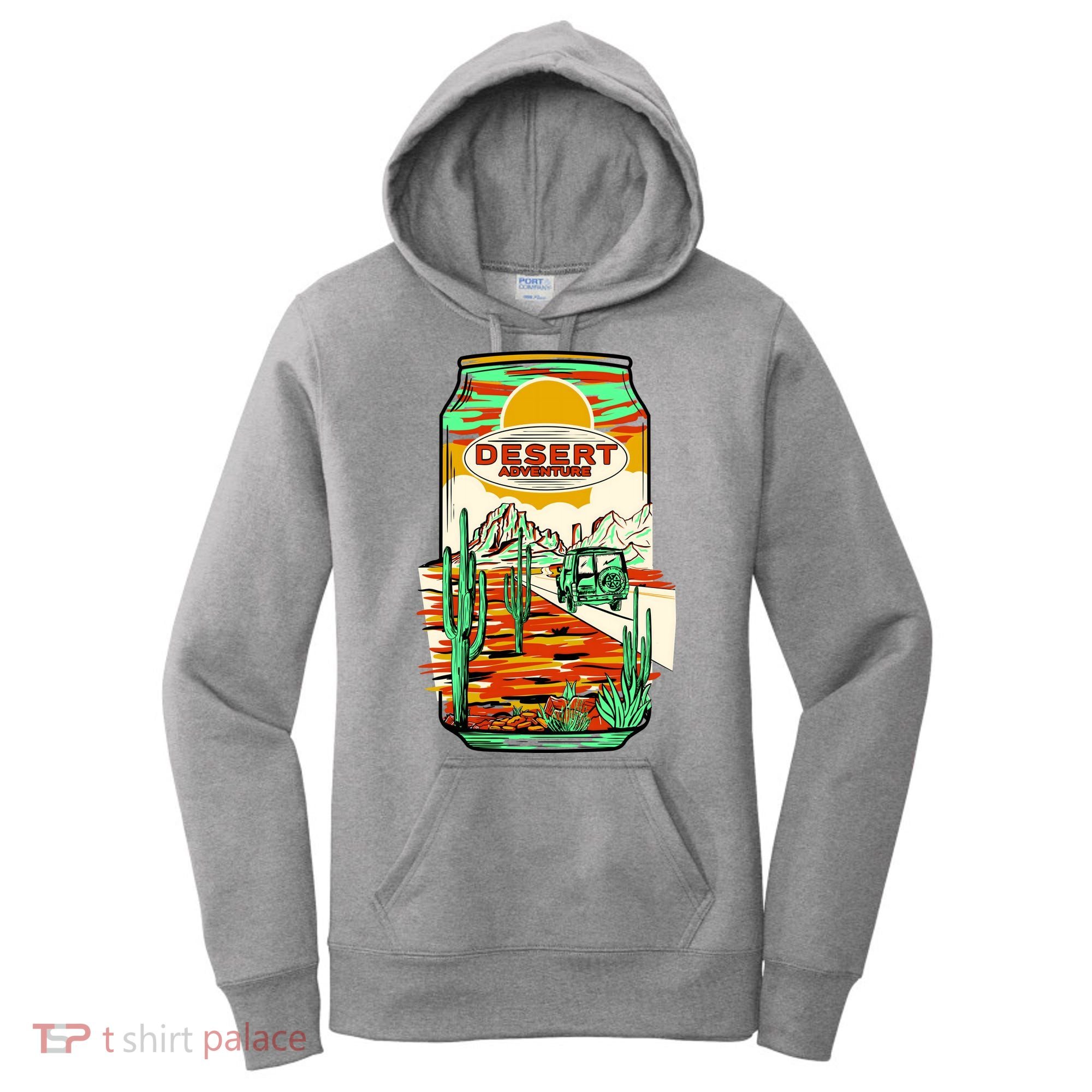 Desert Adventure Soda Can Women's Hoodie