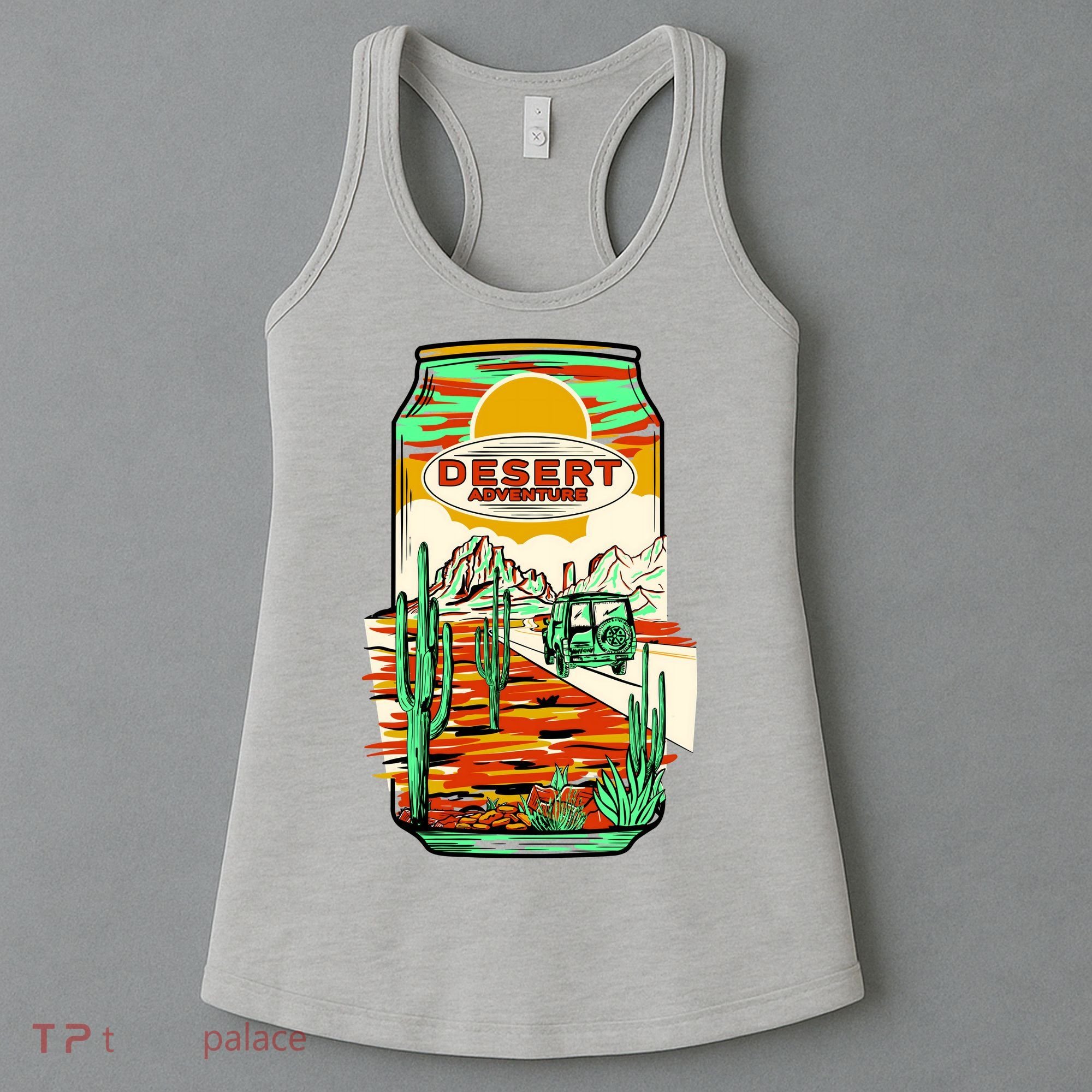 Desert Adventure Soda Can Women's Tank Top