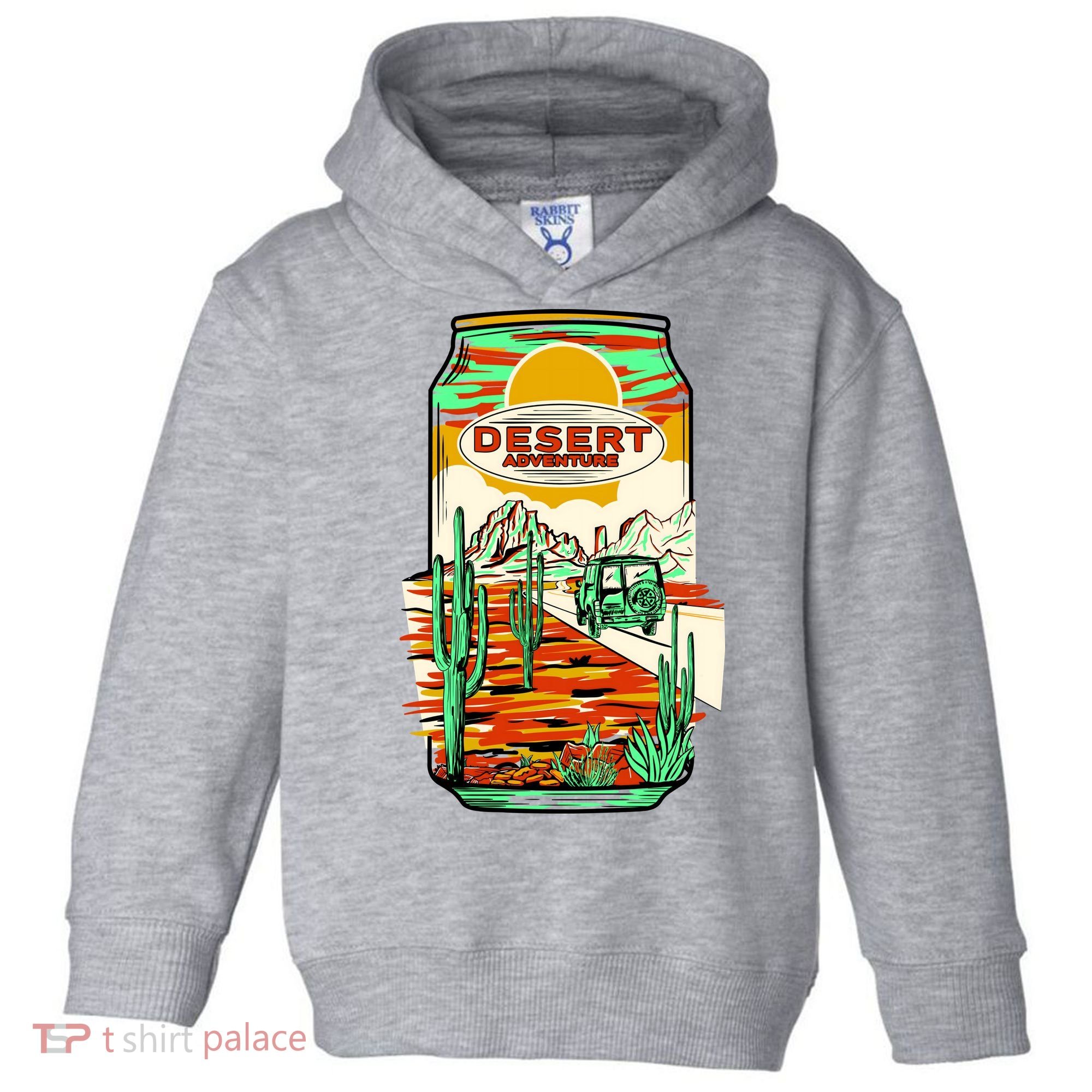 Desert Adventure Soda Can Toddler Hoodie