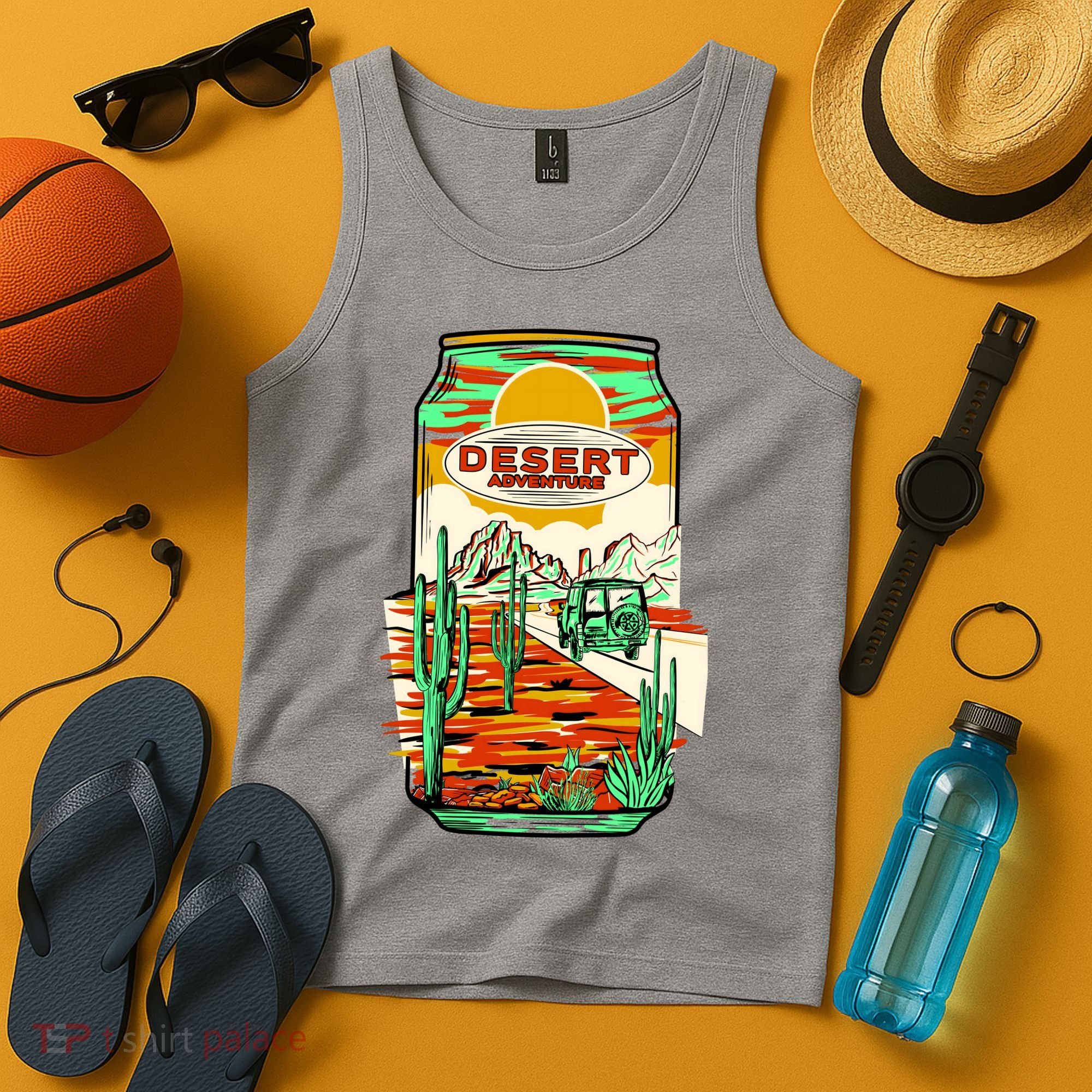 Desert Adventure Soda Can Tank Top