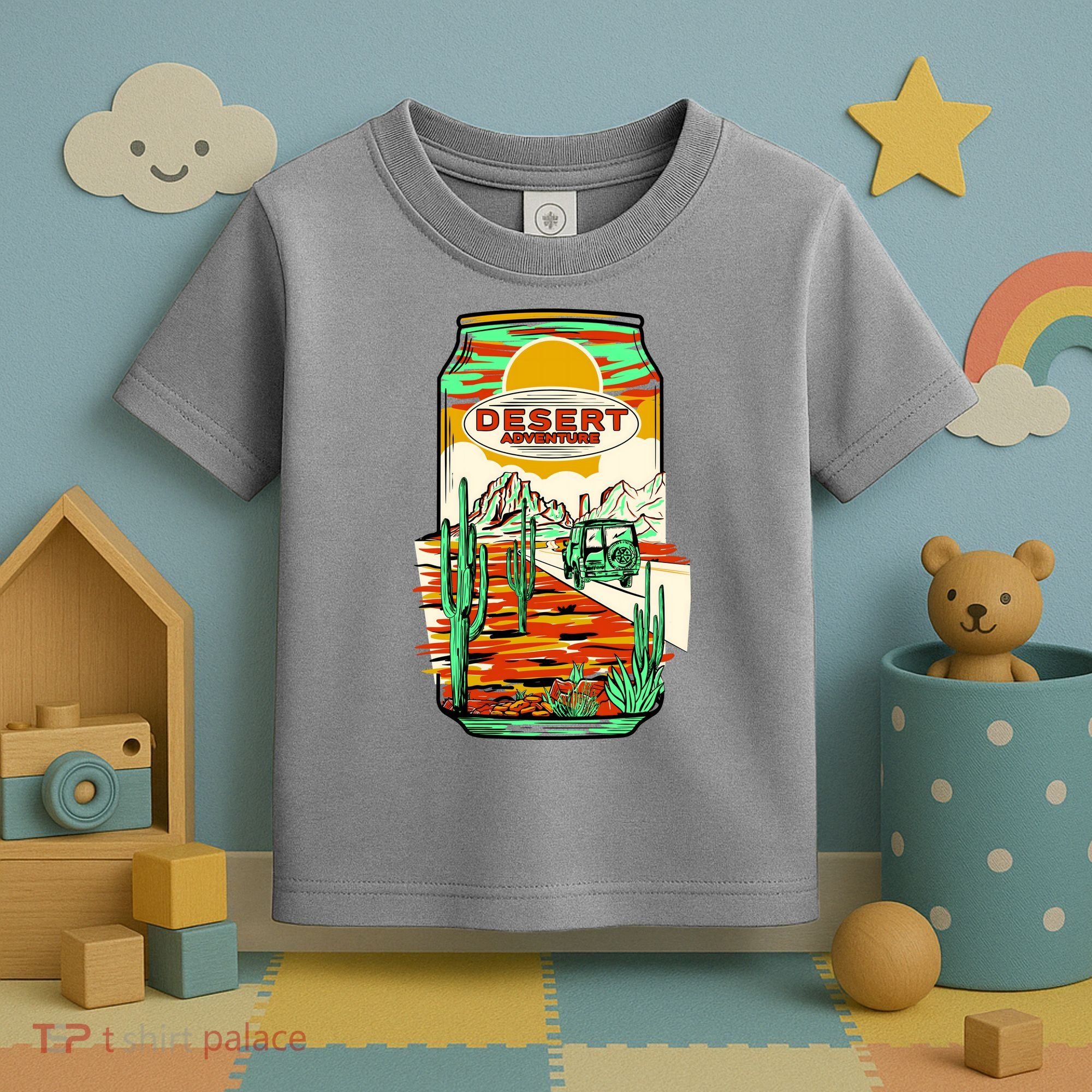 Desert Adventure Soda Can Toddler T-Shirt
