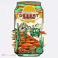 Desert Adventure Soda Can Comfort Colors Garment-Dyed Hooded Sweatshirt thumb 2