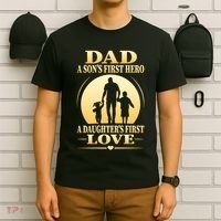 Dad A SonS First Hero A DaughterS First Love T-Shirt thumb 6