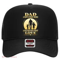 Dad A SonS First Hero A DaughterS First Love Hat thumb 0