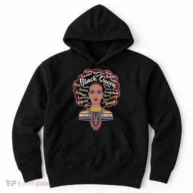 Dashiki Black Queen Hoodie