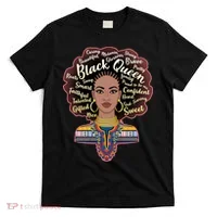 Dashiki Black Queen T-Shirt thumb 0