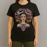 Dashiki Black Queen T-Shirt thumb 4