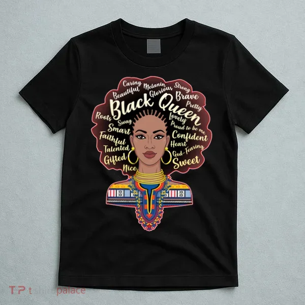 Dashiki Black Queen T-Shirt