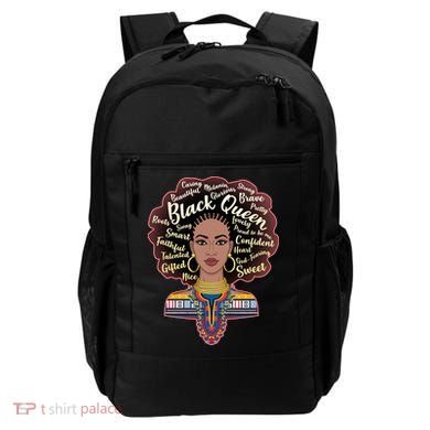 Dashiki Black Queen Backpack