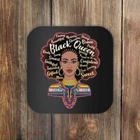 Dashiki Black Queen Coaster thumb 0