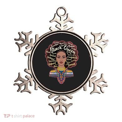 Dashiki Black Queen Ornament