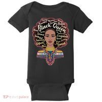 Dashiki Black Queen Baby Bodysuit thumb 0