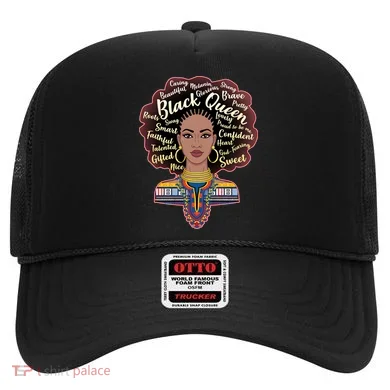 Dashiki Black Queen Hat