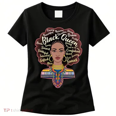 Dashiki Black Queen Women's T-Shirt
