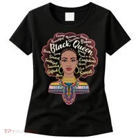 Dashiki Black Queen Women's T-Shirt thumb 0