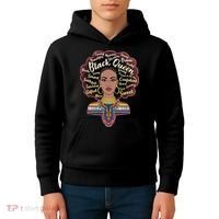 Dashiki Black Queen Kids Hoodie thumb 4