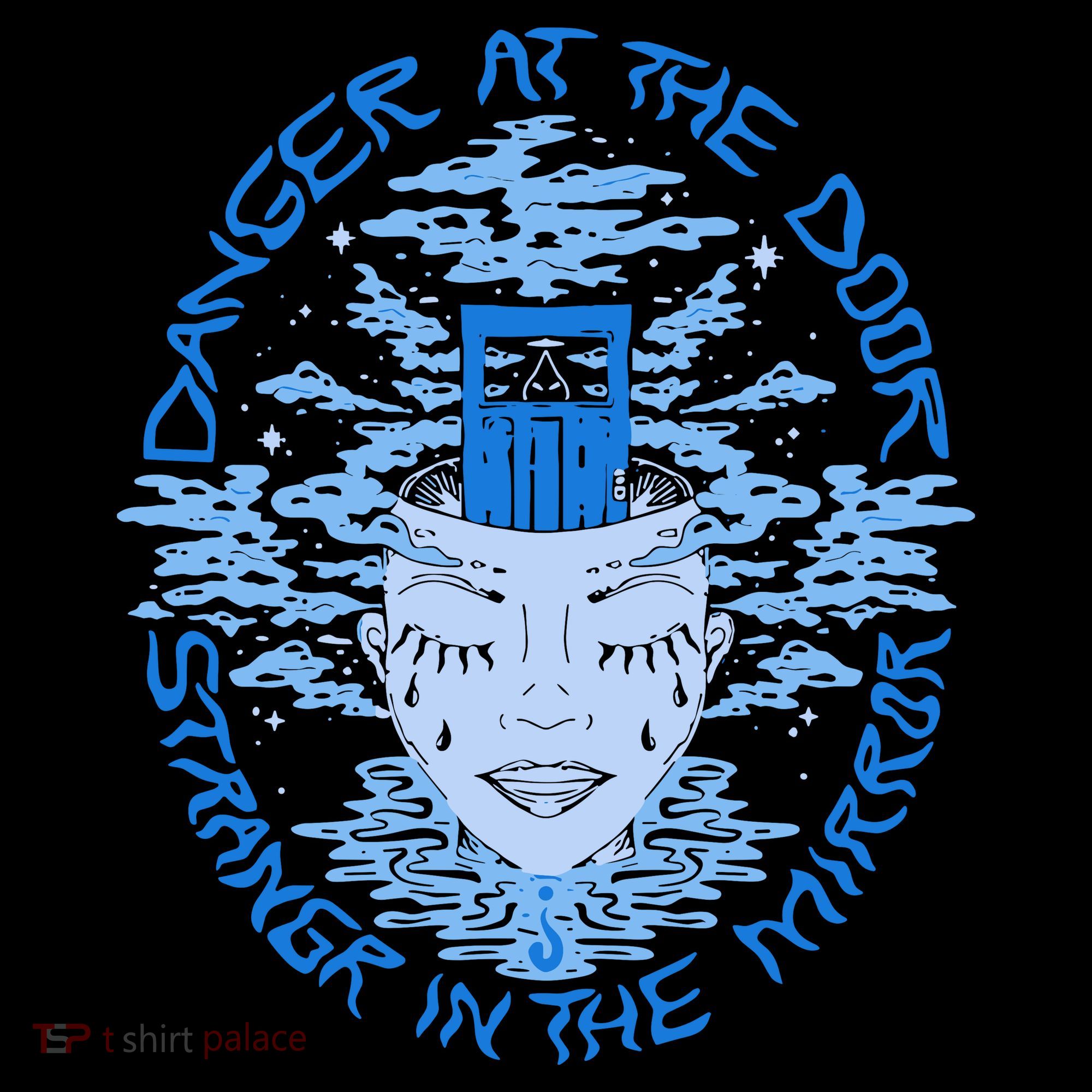 Danger At The Door Strangr In The Mirror Women's Hoodie