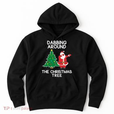 Dabbing Around The Christmas Tree Hoodie