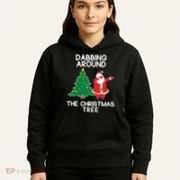 Dabbing Around The Christmas Tree Hoodie thumb 5