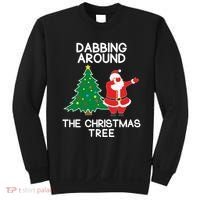 Dabbing Around The Christmas Tree Sweatshirt thumb 0