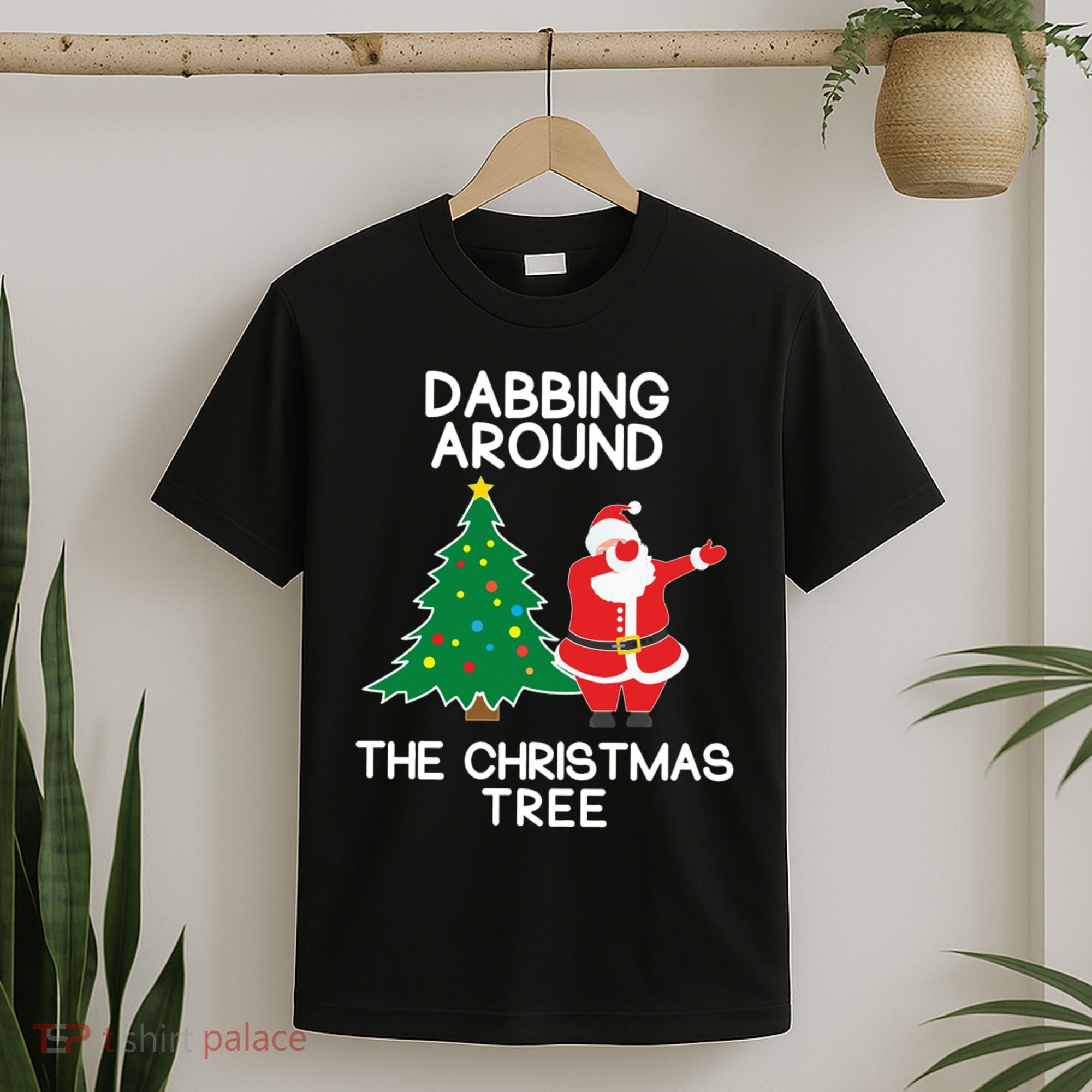 Dabbing Around The Christmas Tree T-Shirt